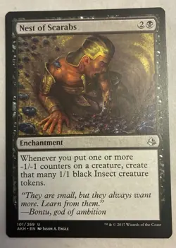 MTG Nest of Scarabs x1 - Amonkhet - Image 1