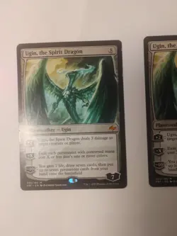 2 X Ugin, the Spirit Dragon Fate Reforged Regular, 1 LP, 1 Mp - Image 2
