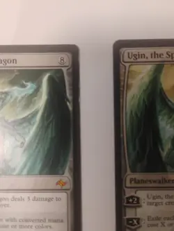 2 X Ugin, the Spirit Dragon Fate Reforged Regular, 1 LP, 1 Mp - Image 3