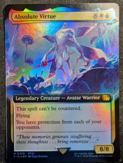 Absolute Virtue - Foil Extended - UB Final Fantasy (MTG) - Image 1