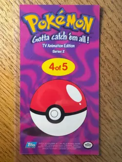 2000 Topps Pokemon Gotta Catch 'em All Flying Pikachu (Tin Topper) - Image 2