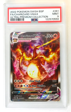 PSA 9 Charizard VMAX SWSH261 Sword & Shield Pokemon Promo Holo 2022 TCG 🔥🐉 - Image 1