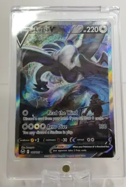 Pokemon Lugia V (Alternate Full Art) 186/195 Sword & Shield - Silver Tempest - Image 1