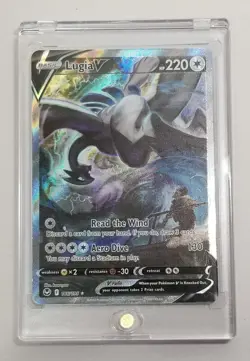 Pokemon Lugia V (Alternate Full Art) 186/195 Sword & Shield - Silver Tempest - Image 3