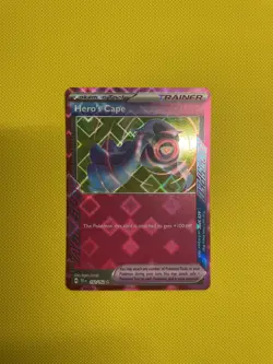 Hero's Cape 152/162 SV05: Pokemon TCG Temporal Forces ACE spec - Image 1