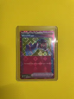 Hero's Cape 152/162 SV05: Pokemon TCG Temporal Forces ACE spec - Image 3