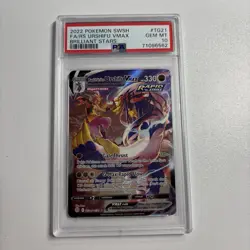 2022 Pokemon SWSH: Brilliant Stars #TG21 FA/RAPID STRIKE URSHIFU VMAX - PSA 10 - Image 1