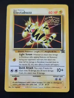 Pokemon - Electabuzz Black Star Promo - Image 1