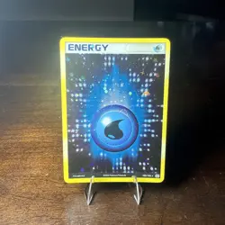 Pokemon TCG Water Basic Energy Holo 103/106 Pokemon Emerald - Image 1