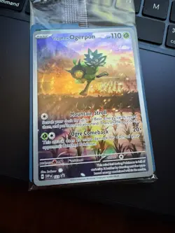 Pokemon SEALED Teal Mask Ogerpon SVP 123 Twilight Masquerade ETB FA Promo Holo - Image 1