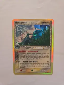 Pokemon TCG Metagross 11/113 Rare Holo EX Delta Species 2005 - Image 1