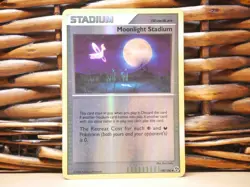 Pokemon MOONLIGHT STADIUM 100/106 REV HOLO | MP Played | Great Encounters | 2008 - Image 1