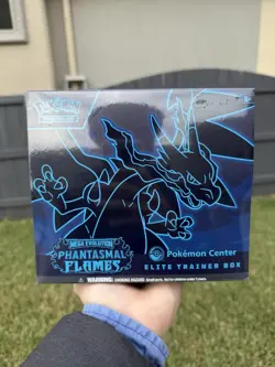 *LOT OF 2 FACTORY SEALED* Pokemon Center Phantasmal Flames Elite Trainer Box ETB - Image 2