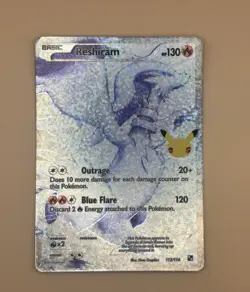 Pokemon Reshiram Celebrations Classic Collection 113/114 - Image 1
