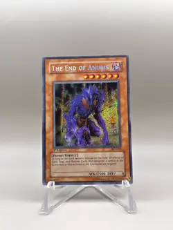 Yu-Gi-Oh! 1st Edition The End of Anubis AST - 000 Secret Rare Near NM - Image 1