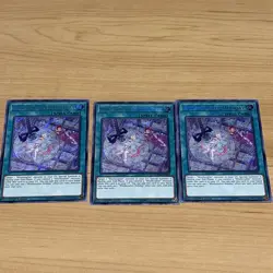 YuGiOh Witchcrafter Holiday Secret Rare 1st Edition INCH-EN021 x3 - Image 1