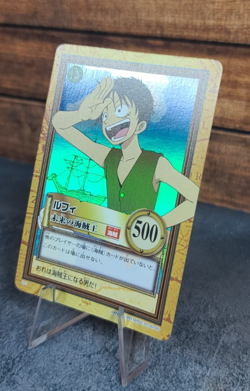 1999 - 2001 One Piece Carddass Hyper Battle Luffy "Rookie" Holo Lot (C01 + more) - Image 3