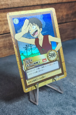 1999 - 2001 One Piece Carddass Hyper Battle Luffy "Rookie" Holo Lot (C01 + more) - Image 4