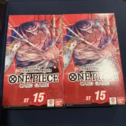 One Piece Tcg Starter Deck St15 English Sealed - Edward Newgate Red X2 - Image 1