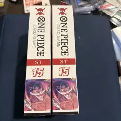 One Piece Tcg Starter Deck St15 English Sealed - Edward Newgate Red X2 - Image 2