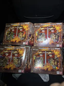 One Piece Illustration Box Vol 5 - Sealed NEW LOT OF 4 - In Hand Ships Fast - Image 1