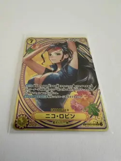 One Piece Nico Robin EB03-055 SP Heroines Edition Alt Art Near Mint Japanese - Image 5