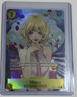 Stussy OP13-110 SR Alternative Art Carrying On His Will One Piece TCG - Image 1