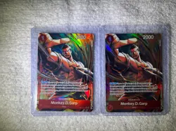 Monkey D Garp (Alternate Art) OP13-016 Rare One Piece Carrying on His Will - Image 1