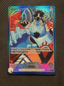 ONE PIECE The Azure Sea's Seven JINBE LEADER ALTERNATE ART OP14-040 ENGLISH CCG - Image 1