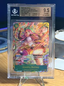 OP12-118 Jewelry Bonney Secret Rare Alternative Art English, One Piece BGS 9.5 - Image 1