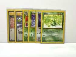 Pokemon TCG Vintage WOTC 6 Card Lot - One 1st Edition - Cards MP to LP Condition - Image 1