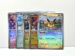 Pokemon TCG Prismatic Evolution Poke Ball Reverse Holo 5 Card Lot - NM - Image 1
