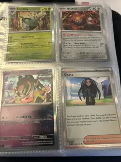 Approx 200 Pokemon Cards In Binder Joblot Bundle mixed mostly shiny cards - Image 3