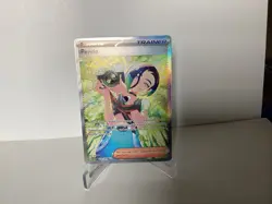 Pokemon Perrin 220/167 Full Art Trainer Rare Holo SV06 Twighlight SIR Card - Image 1