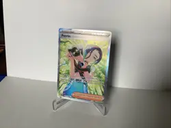 Pokemon Perrin 220/167 Full Art Trainer Rare Holo SV06 Twighlight SIR Card - Image 2