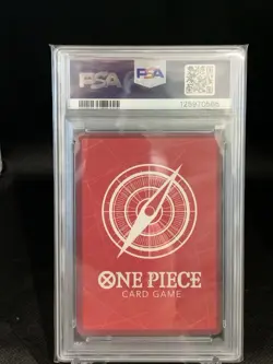Shanks (2025 PSA Magazine Promo) OP09-001 One Piece Promotion Cards Foil PSA 10 - Image 2