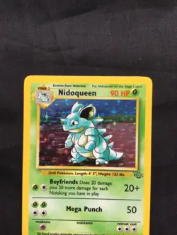 Pokemon Cards: Jungle Rare Holo: Nidoqueen 7/64 - Image 2