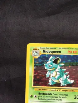 Pokemon Cards: Jungle Rare Holo: Nidoqueen 7/64 - Image 3