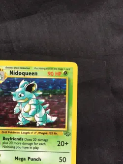 Pokemon Cards: Jungle Rare Holo: Nidoqueen 7/64 - Image 4
