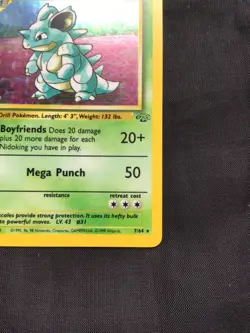Pokemon Cards: Jungle Rare Holo: Nidoqueen 7/64 - Image 5