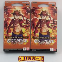 2x One Piece Treasure Booster Set Collectible Card Game English New Sealed - Image 1