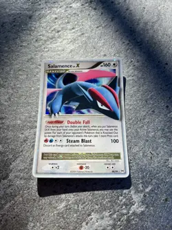 Pokemon TCG Salamence LV x Platinum Arceus Holo Card 98/99 Ultra Rare - Image 2