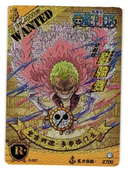Joker Donquixote Doflamingo Limited Holo R R-007 One Piece Anime CCG Card - Image 1