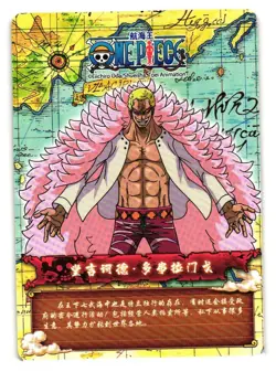 Joker Donquixote Doflamingo Limited Holo R R-007 One Piece Anime CCG Card - Image 2