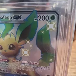 2019 Pokemon Hidden Fates Leafeon GX UR SV46/SV94 Graded 9.5 GM Card - Image 4