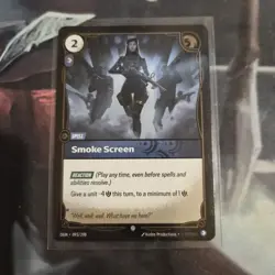 Foil ! Riftbound Caitlyn Card Smoke Screen OGN 093/298 English League of Legends - Image 1