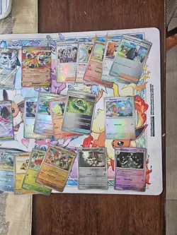 Huge lot (35) of Pokemon EX Cards And Reverses Prismatic Black Bolt White Flare - Image 4