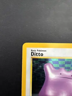 Pokemon TCG Ditto Rare Holo Card 3/62 Fossil - Image 2