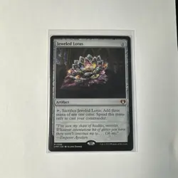 Jeweled Lotus Commander Masters Regular Card Near Mint Condition - Normal - Image 1