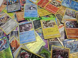 100 Pokemon Trading Card Card Lot All Shiny Holo Foil - Image 1
